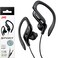 JVC HAEB75B Sports Clip Headphone Black