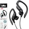 JVC HAEB75B Sports Clip Headphone Black