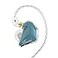 BASN Bmaster Triple Drivers in Ear Monitor Headphone with Two Detachable Cables Fit in Ear Suitable for Audio Engineer Musician Blue