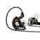 BASN Bsinger PRO inEar Monitors Hybrid Dynamic Dual Drivers Two Detachable MMCX Cables Musicians inEar Earbuds Headphones Black
