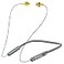 MIPEACE Bluetooth Earplug Headphones Neckband Wireless Earbuds earplugs29db Noise Reduction isolating inEar earplug Earphones with ControlsIPX5 sweatproof19Hour BatteryGray