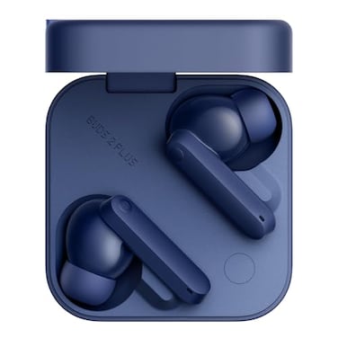 CMF BY NOTHING CMF Buds 2 Plus Wireless Earbuds Adaptive Noise Cancelling HiRes Audio Bluetooth Headphones 12mm Drivers for Deep Bass 50dB ANC 615H Playtime Sport Ear Buds with 6 Mics Blue