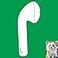 Meenova OEM A2031 One Left Earbuds Replacement for Pod 2nd Generation Single Left Ear Side Only Compatible with Original Air 2 A1938 Charging Case Legit Used Pods 2