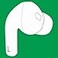 Meenova OEM Single Left Earbuds Replacement for Pod Pro 2nd Generation A3047 A3048 A3049 USBC Genuine Left Ear Side Only Compatible with Original Air Pro 2 A2968 Charging Case