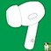 Meenova OEM Right Earbuds Replacement for Pods Pro 2nd Generation A3047 A3048 A3049 Genuine Single Right Ear Side Only Compatible with Original Air Pro 2 A2968 Charging Case