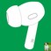 Meenova OEM Right Earbuds Replacement for Pods Pro 2nd Generation A3047 A3048 A3049 Genuine Single Right Ear Side Only Compatible with Original Air Pro 2 A2968 Charging Case