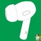 Meenova OEM Right Earbuds Replacement for Pods Pro 2nd Generation A3047 A3048 A3049 Genuine Single Right Ear Side Only Compatible with Original Air Pro 2 A2968 Charging Case