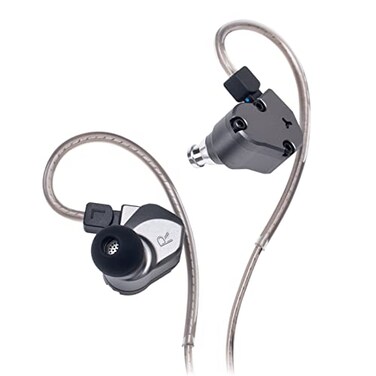 TINHIFI C2 Mech Warrior HiFi Earphone LCP PU Composite Diaphragm in Ear Monitors with 078 2pin GoldPlated Cable IEM Headphones