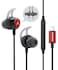 ADPROTECH Lightning Headphones Earphones Magnetic Earbuds inEar MFi with Microphone Controller for Sports Workout Compatible with iPhone 14131211Pro MaxXrXs MaxX BlackRed