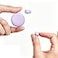Xmenha Small Mini Invisible Earbuds Wireless Bluetooth for Small Ears Low Profile Tiny Discreet Hidden Sleeping Earbuds for Work Sleep Ear Buds Invisible Headphones Buds Purple