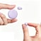 Xmenha Small Mini Invisible Earbuds Wireless Bluetooth for Small Ears Low Profile Tiny Discreet Hidden Sleeping Earbuds for Work Sleep Ear Buds Invisible Headphones Buds Purple