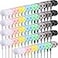 Macarrie 20 Pack Earbuds Bulk 35 mm inEar Earphones Wired Earphones Without Mic Headphones for Adults GiftsMulticolor