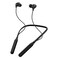 JVC Air Cushion Wireless Earbuds Headphones Bluetooth 50 Water Resistant IPX4 Long Life Battery up to 24 Hours 3Button Remote with mic HAFX41WB Black Medium