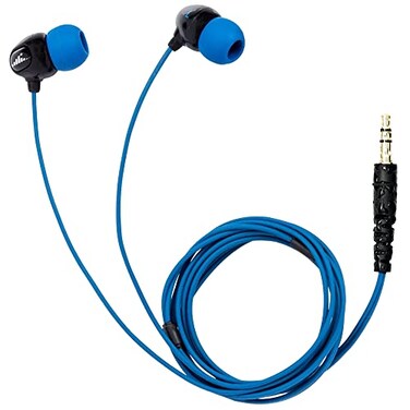 H2O Audio Surge Waterproof Sport InEar Headphones BlackBlue