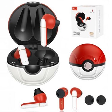 FEFURS Wireless Earbuds for KidsComfortable Wireless Earphones Fit Ergonomic Design Ball Shape Ear Buds with Mic for Android iOS Cell Phone Computer Laptop