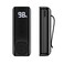 Cuzabe Bluetooth 52 Adaptor for Wireless Headphones 60H Battery Life Bluetooth Receiver with LED Digital Display Noise Cancelling Mic Wireless Audio Receiver for Speakers CarHome Stereo