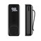 Cuzabe Bluetooth 52 Adaptor for Wireless Headphones 60H Battery Life Bluetooth Receiver with LED Digital Display Noise Cancelling Mic Wireless Audio Receiver for Speakers CarHome Stereo