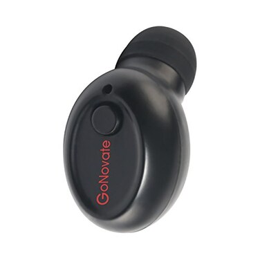 GoNovate G8 Bluetooth Earpiece Wireless Headphone Mini Invisible Earbud 6 Hrs Playtime 2 Magnetic USB Chargers Tiny Smallest Headset Single Car Earphone with Mic for Samsung Galaxy 1 Piece