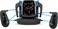 H2O Audio Interval Swim Headphones for Apple Watch Waterproof IPX8 Swimming Earbuds with Bluetooth 6Hour Battery Life OpenEar Bone Conduction and Goggle Loops Blue