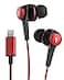 Thore iPhone Earphones Apple MFi V120 in Ear Wired Lightning Earbuds SweatWater Resistant Headphones with MicVolume Remote for iPhone 121314 Pro Max Red