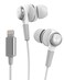 Thore iPhone Earphones Apple MFi V120 in Ear Wired Lightning Earbuds SweatWater Resistant Headphones with MicVolume Remote for iPhone 121314 Pro Max White
