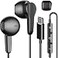 APETOO USB C Headphones Wired Earbuds with Mic Volume Control for iPhone 17 16 15 Pro Max Galaxy S26 S25 S24 S23 S22 Ultra HiFi Stereo Magnetic Type C Earphones Plugin inEar Headset for iPad ProAndroi