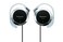 Panasonic clip headphone black RPHZ47K