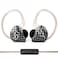 YINYOO KZZST Hybrid Banlance Armature with Dynamic inEar Earphone 1BA1DD HiFi Headset Wired Earbuds IEM Headphones Gaming Earbuds Blackzst with Microphone