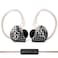 YINYOO KZZST Hybrid Banlance Armature with Dynamic inEar Earphone 1BA1DD HiFi Headset Wired Earbuds IEM Headphones Gaming Earbuds Blackzst with Microphone