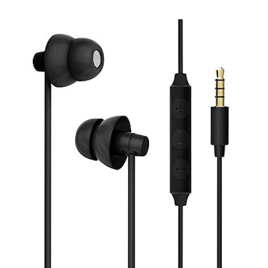 MAXROCK Sleep Headphones Ultra Soft Comfortable Inear Earphones w Mic and Volume Control Sound Blocking Earplugs Earbuds for Sleeping Snoring Bedtime Relaxation Air Travel Insomnia Meditation