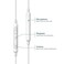 ENCASED Thore iPhone Earbuds with Lightning Connector MFi by Apple Earphones V100 Wired inEar Headphones with Volume Control Mic for iPhone X XS XR 11 12 13 14 Pro Max White Silver