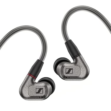 Sennheiser IE 600 InEar Audiophile Headphones TrueResponse Transducers for Equisitely Neutral Sound Includes balanced cable Gray Black
