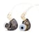 Linsoul TANGZU Waner SG HiFi 10mm Dynamic Driver PET Diaphragm inEar Earphone with Ergonomic Shape Detachable Recessed 2Pin OFC Braided Cable for Audiophile Musician DJ StageBlack Without Mic