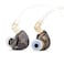 Linsoul TANGZU Waner SG HiFi 10mm Dynamic Driver PET Diaphragm inEar Earphone with Ergonomic Shape Detachable Recessed 2Pin OFC Braided Cable for Audiophile Musician DJ StageBlack Without Mic