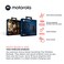 Motorola Sound Motorola Moto BudsS ANC True Wireless Bluetooth Earbuds with Microphone and Active Noise Cancellation IPX5 Water Resistant Touch Control Comfort Fit Includes Micro Charging Case Black