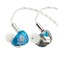 Linsoul Kiwi Ears Orchestra Lite Performance Custom 8BA inEar Monitor IEM with Detachable 4core 7N OxygenFree Copper OFC Cable Handcrafts Faceplate for Audiophile Studio Musician Blue