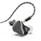BASN Bmaster5 in Ear Monitors 1DLC Diaphragm4BA 5 Drivers Drummers Headphones with SilverPlated OFC Cable Noise Isolation IEM Earbuds for Musicians Midnight Black