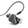 BASN Bmaster5 in Ear Monitors 1DLC Diaphragm4BA 5 Drivers Drummers Headphones with SilverPlated OFC Cable Noise Isolation IEM Earbuds for Musicians Midnight Black
