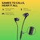 HyperX Cloud Earbuds II 14mm Drivers Four Eartips HardShell Carrying Case LowProfile 90 Plug 35mm Plug Builtin Microphone MultiFunction Button PC Mobile Nintendo Switch Black