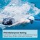 mojawa Run Plus Bone Conduction Headphones OpenEar Bluetooth Headphones 32GB MP3 Player IP68 Waterproof Swimming Earbuds Deep Bass Secure Fit for Running Gym and Daily Use Orange