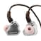 Linsoul 7Hz x Crinacle Zero2 in Ear Monitor Updated 10mm Dynamic Driver IEM Wired Earbuds Earphones Gaming Earbuds with OFC IEM Cable for Musician Without MIC Silver