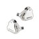 Linsoul 7Hz x Crinacle Zero2 in Ear Monitor Updated 10mm Dynamic Driver IEM Wired Earbuds Earphones Gaming Earbuds with OFC IEM Cable for Musician Without MIC Silver