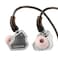 Linsoul 7Hz x Crinacle Zero2 in Ear Monitor Updated 10mm Dynamic Driver IEM Wired Earbuds Earphones Gaming Earbuds with OFC IEM Cable for Musician Without MIC Silver