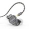 BASN Bmaster5 in Ear Monitors 5 Drivers Drummer Headphones with Powerful Bass Noise Isolation IEM Earbuds with Detachable MMCX SliverPlated OFC Cable for Musicians Midnight Black 35mm