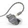 BASN Bmaster5 in Ear Monitors 5 Drivers Drummer Headphones with Powerful Bass Noise Isolation IEM Earbuds with Detachable MMCX SliverPlated OFC Cable for Musicians Midnight Black 35mm