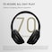 DOQAUS Bluetooth Headphones Over The Ear Wireless 70H Playtime 3 EQ Modes HiFi Stereo with Deep Bass Memory Foam Comfort for Travel Gym Workout Phone PC Stocking Stuffers