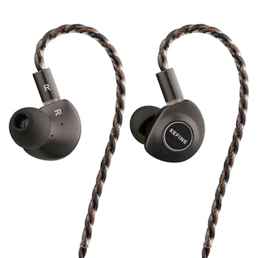 HiFiGo Kefine Delci IEMs Sinngle 10mm Dynamic Driver inEar Monitors 1DD DLC PU Diaphgram inEar Earphones with Detachable 078mm 2pin Cable35mm