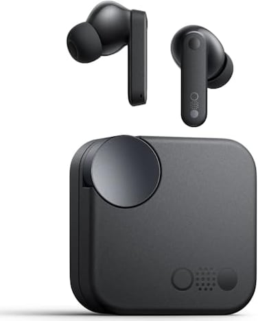 CMF BY NOTHING CMF Buds Wireless Earbuds42dB Active Noise Cancellation50mAh 355H Playtime IP54 Waterproof Earphones Night Black