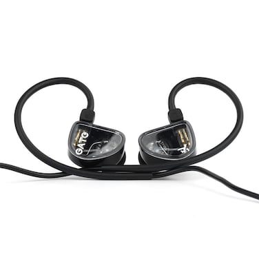 Fanmusic TRUTHEAR GATE CostEffective Dynamic Driver inEar Headphone with 078 2Pin Cable Black no mic