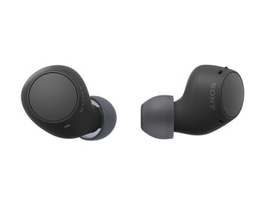 Sony WFC510 Truly Wireless inEar Bluetooth Earbud Headphones with up to 22Hour Battery MultipointConnection Mic and IPX4 Water Resistance Black NEW